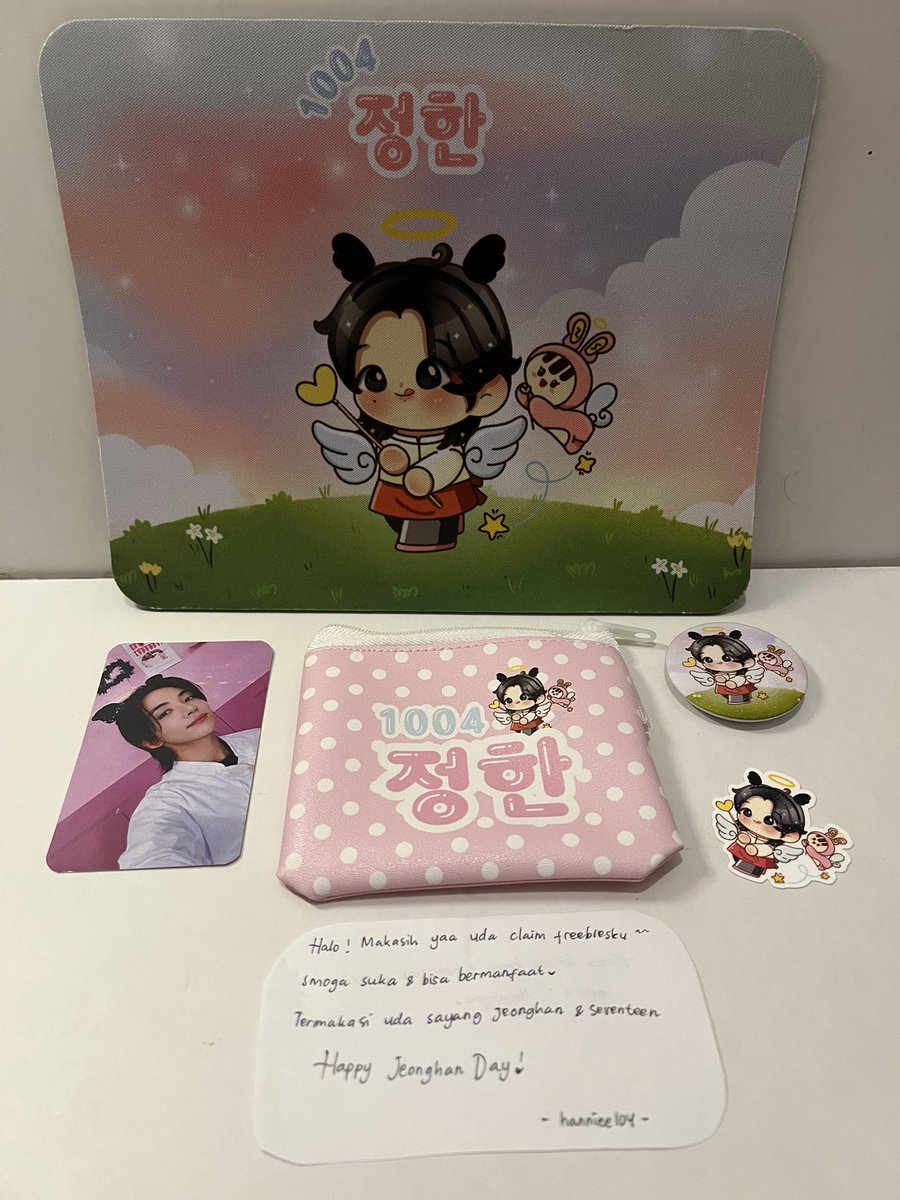 lunehannie's tweet photo. 💌 happy mail! 

paket freebies dari kak hanhan @hanniee104 sudah aku terima yayyie! niat dan lucuuu banget, super happyy, makasih kakk! semoga kita bisa rayain ultah hannie tahun depan dan tahun” berikutnya jugaaa! 🩷🩵 https://t.co/a3PchbFR2W