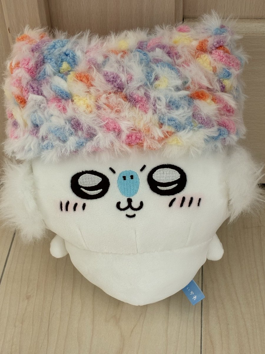 sansonikoniko's tweet photo. モモンガの帽子作ったの！！かわちい屋さんすぎる🥰 https://t.co/34ckDj3Rrx