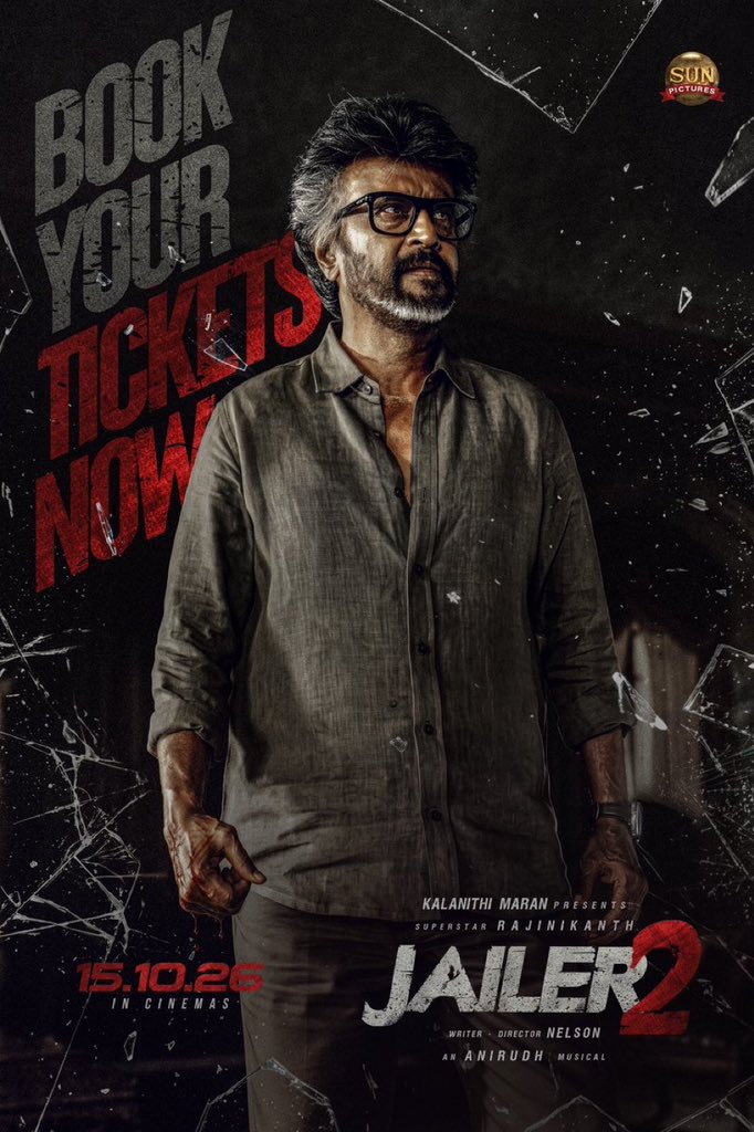 NancyyWheeler24's tweet photo. Nelson's direction and Elevate Rajinikanth sir is an absolute treat🥵💥💥!The interval block is perfectly executed 👌🏻💥. Anirudh bgm is superb 🙌🏻💥
#Jailer2 worth watching ❤️ don't miss in Theatres https://t.co/RL73x9jfMs