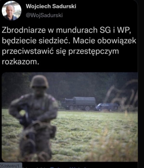 marcin_przydacz's tweet photo. Dzisiejszy członek Komisji Weneckiej w trakcie hybrydowego ataku rosyjsko-białoruskiego opublikował taki wpis.

Czy pozytywny wpływ na poczucie bezstronności tej Komisji ma fakt, że jej członkiem jest taki człowiek? Dla mnie nie. https://t.co/2qPXSyysFQ