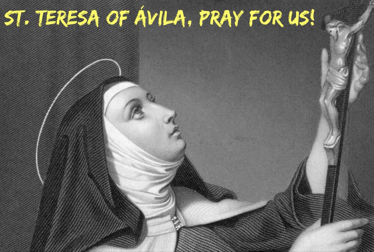 RevFICO's tweet photo. Leave it all to God and leave your interests in His hands. He knows what is fitting for us… Let us do our part, and God will then do what He wills. This is God’s cause, and all will end well. My hope is in Him; do not be distressed - St. Teresa of Ávila
#RevFICO @followers https://t.co/vdSwo4Kids