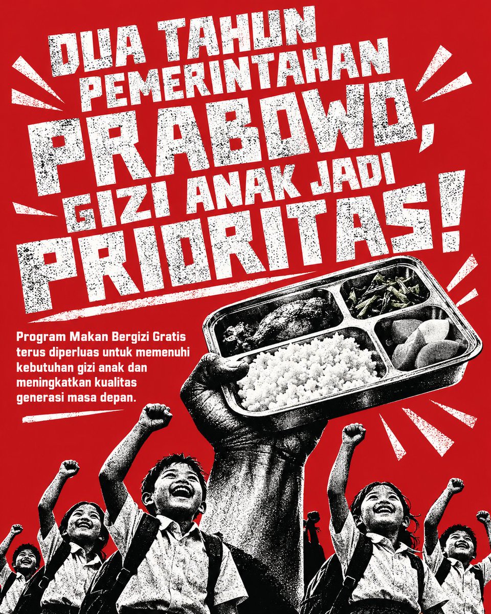 Hendery92's tweet photo. Capaian Program Pemerintah dlm dua tahun terakhir mnjadi bagian penting dari perjalanan pembangunan Indonesia.dari infrastruktur hingga peningkatan layanan publik,setiap upaya diharapkan mampu membuka lebih banyak peluang dan memberikan manfaat nyata bagi rakyat.#DuaTahunPrabowo https://t.co/chlTE3vH97