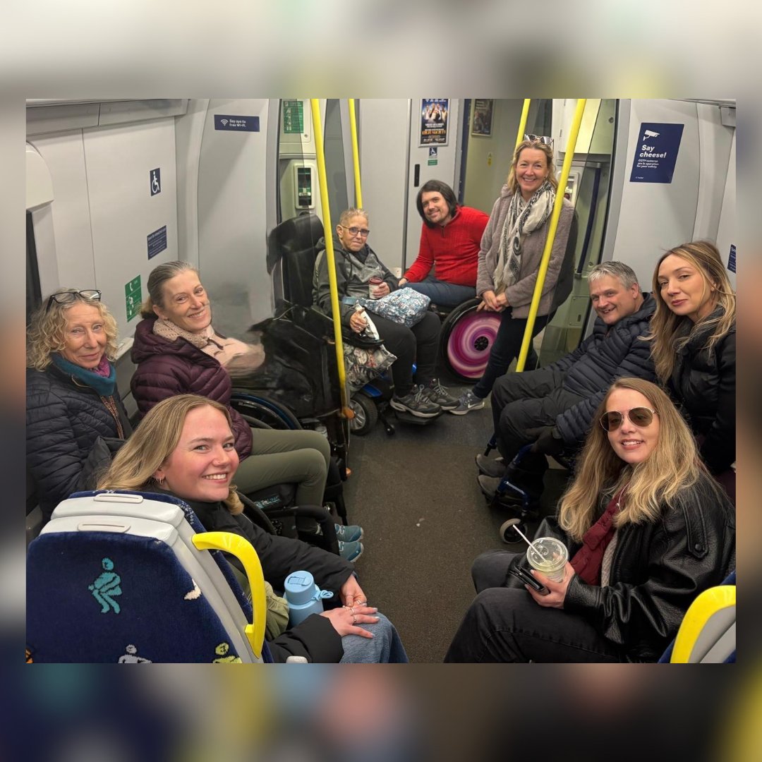 backuptrust's tweet photo. Our City Skills course in Edinburgh last week was a great success, and Cardiff is currently underway!

Both courses help people with spinal cord injury build confidence, independence and practical skills.

Explore our life-changing courses: https://t.co/UlB6LcjhbG https://t.co/ZEEKXtH4qc