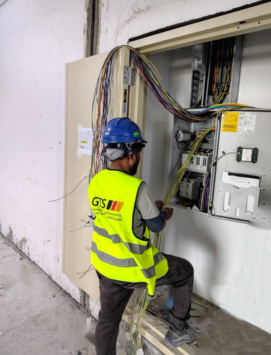 GTS_co's tweet photo. ⚡ Electrical: cable pulling and electric panel termination
💡 Lighting: lighting works and installation of façade lights https://t.co/HXIItorjbs
