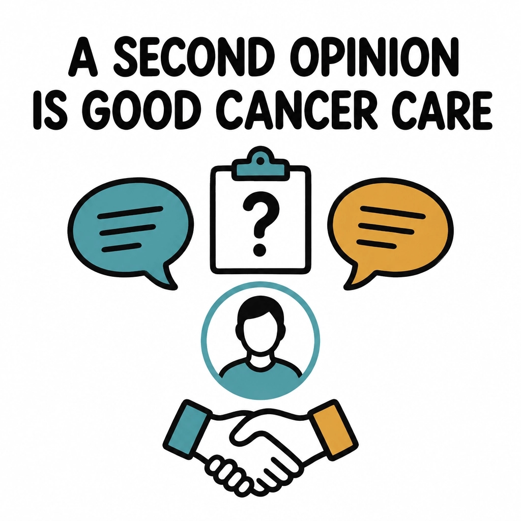 CancerParcel's tweet photo. A second opinion is a normal part of good cancer care, not an insult to your team. You are allowed to ask for one, and most clinicians expect it. Your specialist nurse or GP can explain how it works. #CancerSupport https://t.co/xm6Wt60gYa