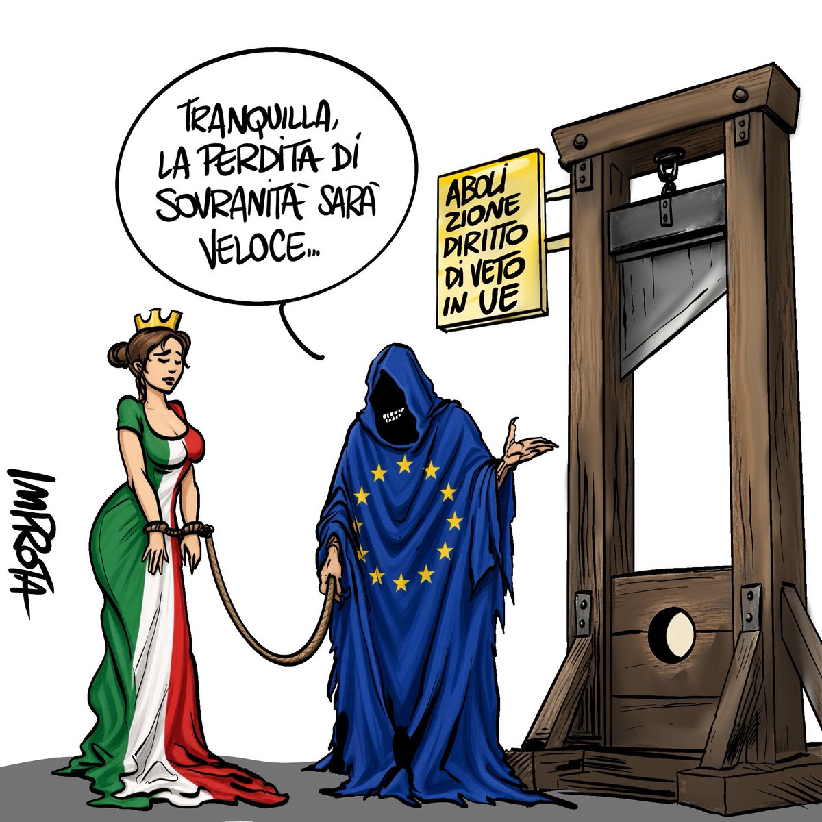 mifree72's tweet photo. Uscire da questa cloaca chiamata Unione Europea è fondamentale per salvare i nostri figli ed il nostro futuro.
Chi non ha questo obiettivo è un nemico che vuole il nostro male. https://t.co/tHYNxHx0Xz