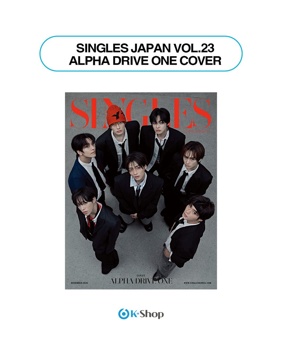 sixkshop's tweet photo. 💖SINGLES JAPAN VOL.23 - ALPHA DRIVE ONE COVER
✨ALPHA DRIVE ONE IN-BOOK POST CARD: 7EA
🛒 Shop now at 6KSHOP!
https://t.co/oprdG44sB6
#ALPHADRIVEONE #ALD1 #SINGLESJAPAN #알파드라이브원 #알디원 #KpopMagazine #JapaneseMagazine #KpopMerch #KpopStore #KpopCover https://t.co/EnbNyNioCG