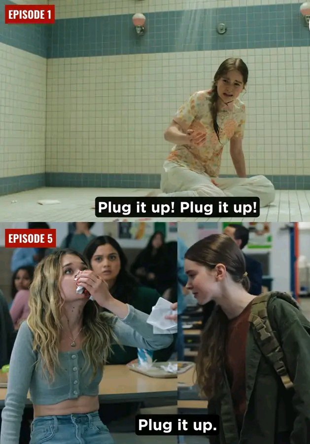 Greg3f's tweet photo. The scene was gold,I love it when bullies get bullied back 😆 #carrie https://t.co/at5yYjPeUj