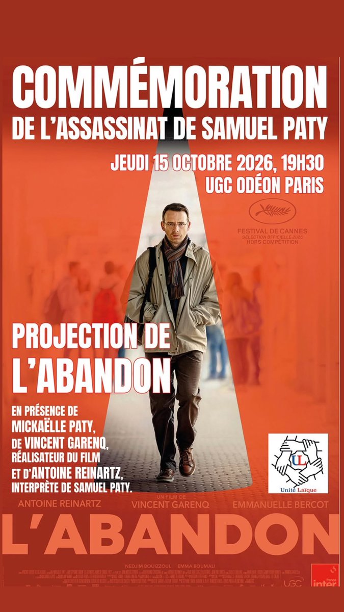 ogamashiyo's tweet photo. Samuel Paty a été assassiné pour avoir enseigné la liberté de conscience. N’oublions jamais : le fanatisme tue, la lâcheté désarme et le silence encourage. Défendre la laïcité, c’est refuser chaque jour que l’obscurantisme dicte sa loi à la République. https://t.co/KLIseSJ1FB