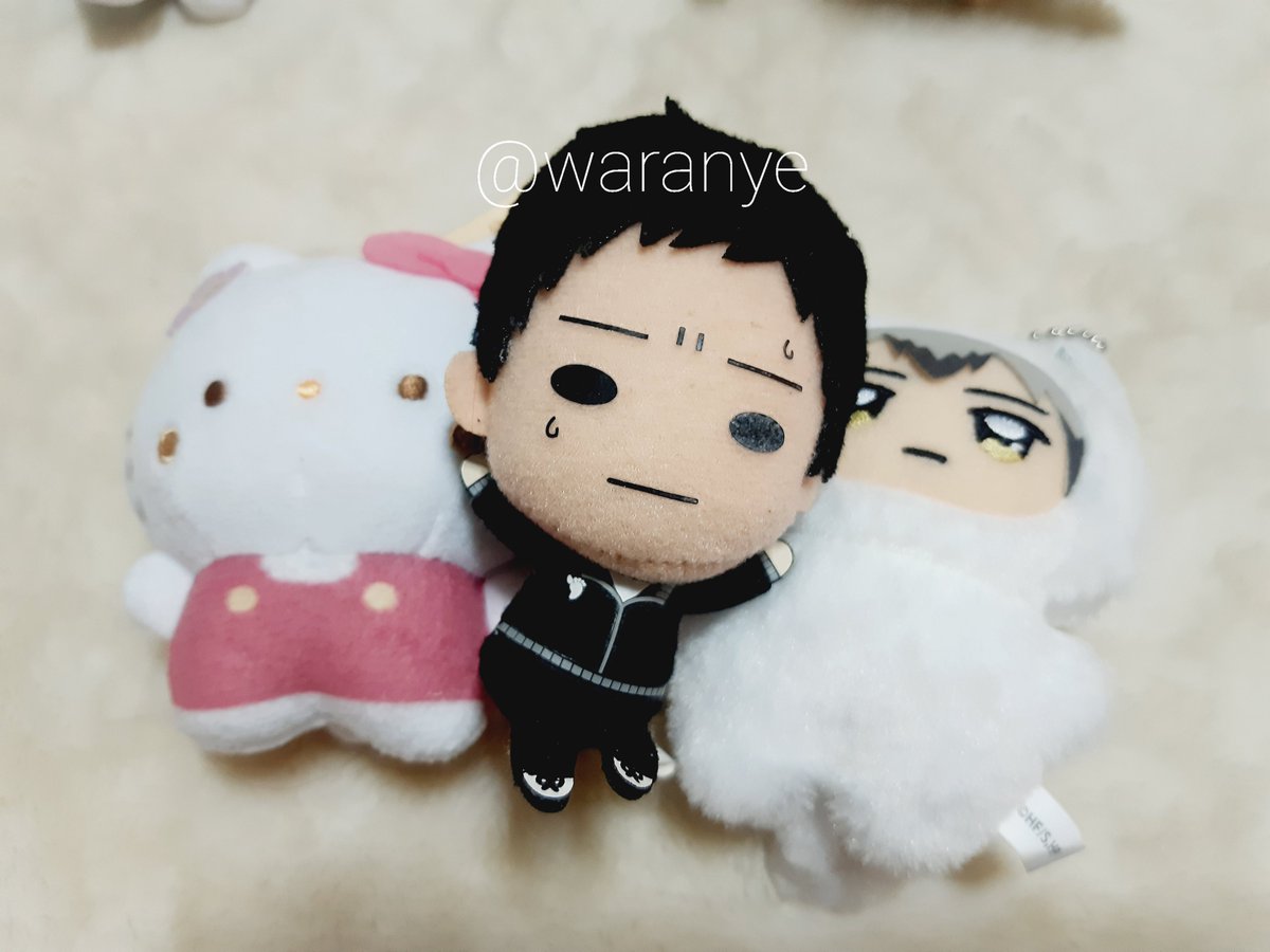 waranye's tweet photo. 𓊆 𔓘 𓊇 kyun-gurumi ไดจิ มีตัวเดียว เป็นงานเก่าหน่อยนะ แล้วก็มีตำหนิที่ตาค่ะ ขอดูรูปเพิ่มเติมได้

— 200 รวมส่ง ลทบ.

⌕ #ตลาดนัดไฮคิว #ตลาดนัดhaikyuu #ตลาดนัดhq daichi https://t.co/1pEftHpFYh
