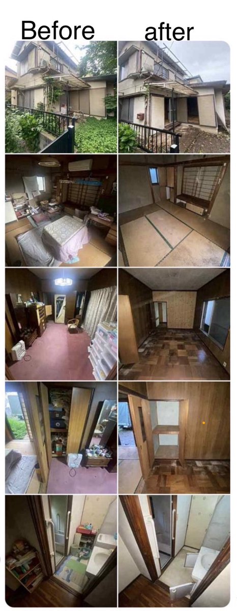 it_service3341's tweet photo. 🏠狭山市｜売却に伴う残置物撤去📦
箪笥2棹・こたつ・食器棚・ダイニングセット・カーペット・エアコン・小型家電などを回収しました！
🚚作業3日／9名／トラック5台
作業料金：262,000円
不動産売却前のお片付けも一斗グループへ😊
ぜひご相談を！
#狭山市 #残置物撤去 #不用品回収 https://t.co/Y6p7D74arR