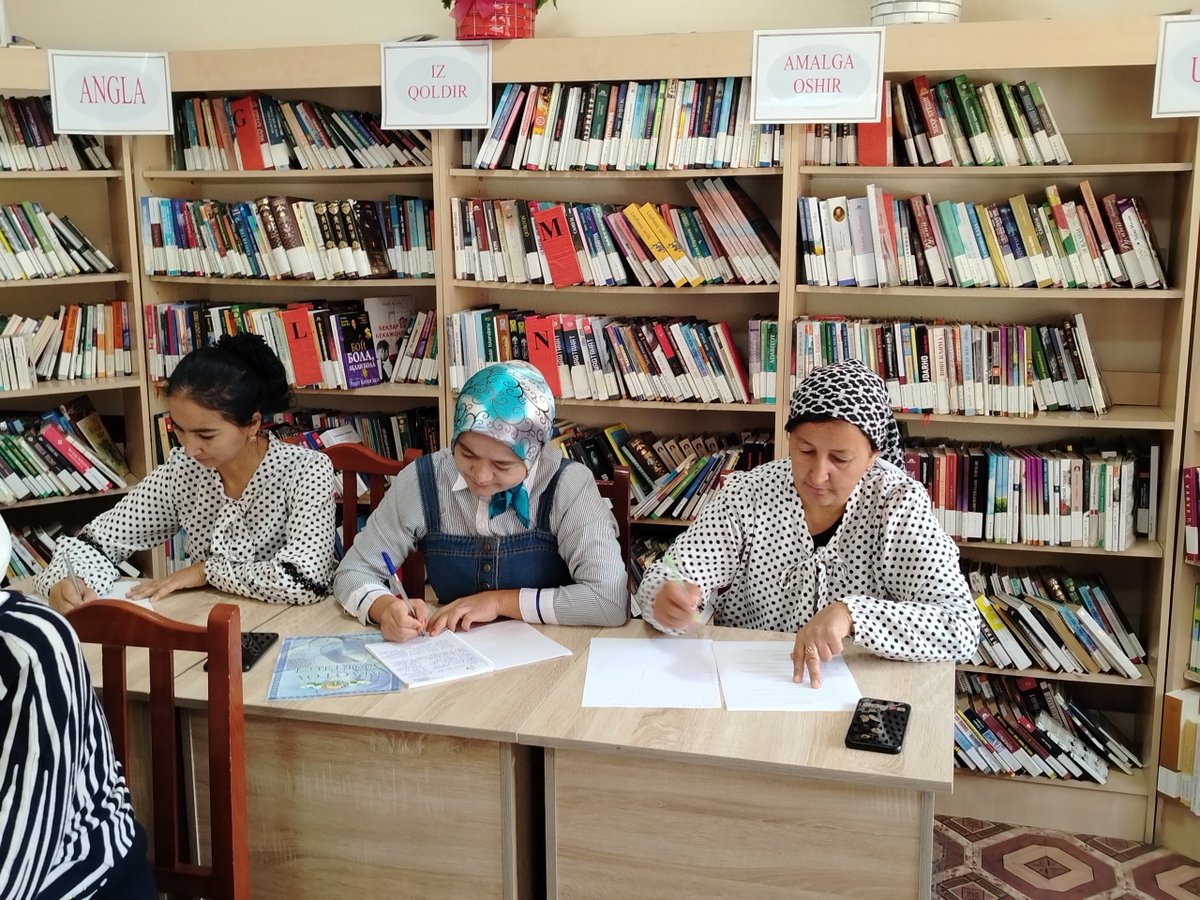 QorasuvAKM1's tweet photo. #zakovat 

Qorasuv shahar axborot-kutubxona markazida "Zakovat" intellektual o'yini bo'lib o'tdi. Bunda Qorasuv shahar 52 -maktab 9-sinf oʻquvchilari Zukkolar jamoasida , 55 - maktab 9 - sinf oʻquvchilari Donolar jamoasida  ishtirok etdilar. https://t.co/NCIrZWAkfr