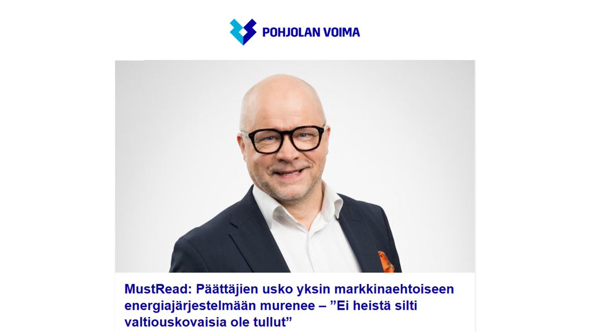 PohjolanVoima's tweet photo. #Pohjolanvoima’n uutiskirje 6/2026: aiheina mm. mihin sähkökattiloita tarvitaan lämmön ja sähkön yhteistuotantolaitoksissa, miten vesivoima ja akut vertautuvat toisiinsa, ja erikoisammattitutkinnosta näkemystä mm. tekoälyn käyttöön työssä. https://t.co/R5AI4QAXQy https://t.co/GNKnH3eL2W