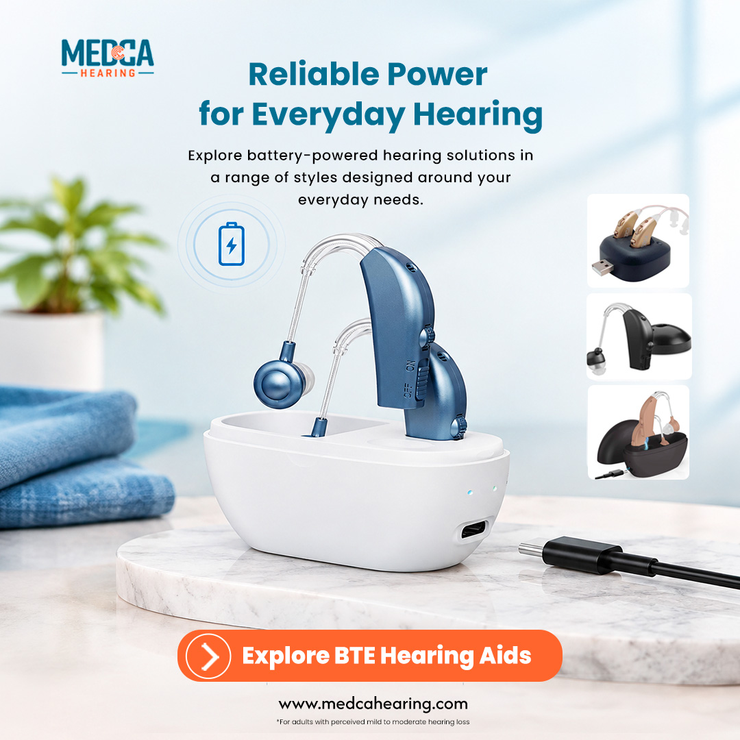 MedcaHearing's tweet photo. Make your daily hearing routine simpler.๐ง
Explore hearing solutions designed to fit your lifestyle and help you stay connected to the moments that matter.
๐ Shop Now: https://t.co/VvrwDX6kFu
#MedcaHearing #HearingAids #HearingCare #HearingTechnology #EverydayHearing https://t.co/c7jojDfLVT