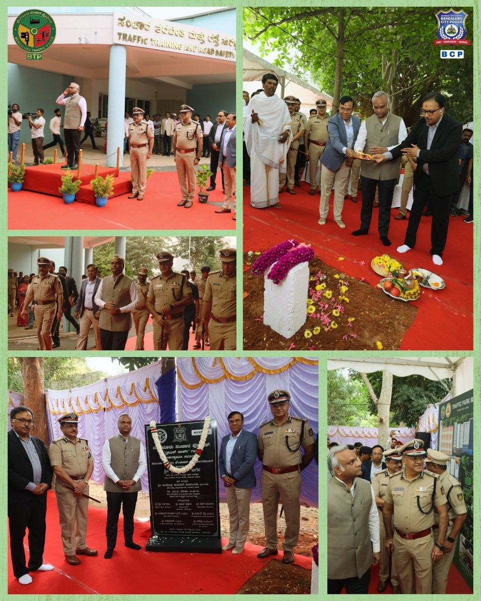 blrcitytraffic's tweet photo. ಶಿಕ್ಷಣ, ಜಾಗೃತಿ ಮತ್ತು ಜವಾಬ್ದಾರಿಯುತ ನಡವಳಿಕೆಯ ಮೂಲಕ ರಸ್ತೆ ಸುರಕ್ಷತೆಯ ಪ್ರಚಾರ. ವಿಶೇಷವಾಗಿ ಮಕ್ಕಳು ಮತ್ತು ಯುವ ರಸ್ತೆ ಬಳಕೆದಾರರಲ್ಲಿ ಸಂಚಾರ ನಿಯಮಗಳು, ರಸ್ತೆ ಶಿಸ್ತು ಮತ್ತು ಸುರಕ್ಷಿತ ಸಂಚಾರದ ಬಗ್ಗೆ ಹೆಚ್ಚಿನ ಜಾಗೃತಿ ಮೂಡಿಸಲು ಮೀಸಲಾದ 'ಸಂಚಾರ ಉದ್ಯಾನವನ' (Traffic Park) ಶಂಕುಸ್ಥಾಪನೆ ಸಮಾರಂಭವನ್ನು ಬೆಂಗಳೂರು ಸಂಚಾರ ಪೊಲೀಸರು ಆಯೋಜಿಸಲಿದ್ದಾರೆ. ಈ ಸಮಾರಂಭವು ಕರ್ನಾಟಕ ಸರ್ಕಾರದ ಮಾನ್ಯ ಸಚಿವರಾದ ಶ್ರೀ ಪ್ರಿಯಾಂಕ್ ಖರ್ಗೆ ಅವರ ಶುಭ ಹಸ್ತದಿಂದ, ಶ್ರೀ ರಾಜೇಂದರ್ ಕುಮಾರ್ ಕಟಾರಿಯಾ, ಐ.ಎ.ಎಸ್. ಅಪರ ಮುಖ್ಯ ಕಾರ್ಯದರ್ಶಿ, ಒಳಾಡಳಿತ ಇಲಾಖೆ, ಕರ್ನಾಟಕ ಸರ್ಕಾರ , ಡಾ. ಎಂ. ಎ. ಸಲೀಂ, ಐ.ಪಿ.ಎಸ್. ಮಹಾನಿರ್ದೇಶಕರು ಮತ್ತು ಆರಕ್ಷಕ ಮಹಾನಿರೀಕ್ಷಕರು (ಡಿಜಿ ಮತ್ತು ಐಜಿಪಿ), ಕರ್ನಾಟಕ ರಾಜ್ಯ,  ಬೆಂಗಳೂರು ನಗರ ಪೊಲೀಸ್ ಆಯುಕ್ತರಾದ ಶ್ರೀ ಸೀಮಾಂತ್ ಕುಮಾರ್ ಸಿಂಗ್, ಐ.ಪಿ.ಎಸ್., ಸಂಚಾರ ವಿಭಾಗದ ಜಂಟಿ ಪೊಲೀಸ್ ಆಯುಕ್ತರಾದ ಶ್ರೀ ಕಾರ್ತಿಕ್ ರೆಡ್ಡಿ, ಐ.ಪಿ.ಎಸ್. ಹಾಗೂ ಸರ್ಕಾರದ ಮತ್ತು ಪೊಲೀಸ್ ಇಲಾಖೆಯ ಇತರ ಹಿರಿಯ ಅಧಿಕಾರಿಗಳ ಘನ ಉಪಸ್ಥಿತಿಯಲ್ಲಿ ನೆರವೇರಲಿದೆ. ಇದು ಜವಾಬ್ದಾರಿಯುತ ರಸ್ತೆ ಬಳಕೆದಾರರನ್ನು ರೂಪಿಸುವ ಮತ್ತು ಬೆಂಗಳೂರಿನಲ್ಲಿ ರಸ್ತೆ ಸುರಕ್ಷತೆಯ ಸಂಸ್ಕೃತಿಯನ್ನು ಇನ್ನಷ್ಟು ಬಲಪಡಿಸುವ ನಿಟ್ಟಿನಲ್ಲಿ ಇಟ್ಟಿರುವ ಪ್ರಮುಖ ಹೆಜ್ಜೆಯಾಗಿದೆ.  

Promoting road safety through education, awareness and responsible behaviour.  Bengaluru Traffic Police will mark the Foundation Stone Laying Ceremony of the Traffic Park, envisioned as a dedicated space to create greater awareness about traffic rules, road discipline and safe mobility, particularly among children and young road users. The ceremony will be graced by Shri Priyank Kharge, Hon’ble Minister, Government of Karnataka, Shri Rajender Kumar Kataria, IAS, Additional Chief Secretary to Government, Home Department, Dr. M. A. Saleem, IPS, Director General & Inspector General of Police, Karnataka State, in the presence of Shri Seemant Kumar Singh, IPS, Commissioner of Police, Bengaluru City, Shri Karthik Reddy, IPS, Joint Commissioner of Police (Traffic), and other senior Government and Police officials. A significant step towards nurturing responsible road users and building a stronger culture of road safety in Bengaluru.
#BengaluruTrafficPolice #TrafficPark #RoadSafety #TrafficAware #SafeBengaluru

@CPBlr  @seemantsingh96  @DgpKarnataka @KarnatakaCops @Jointcptraffic  @CMofKarnataka @PriyankKharge  @hondaindiacsr
