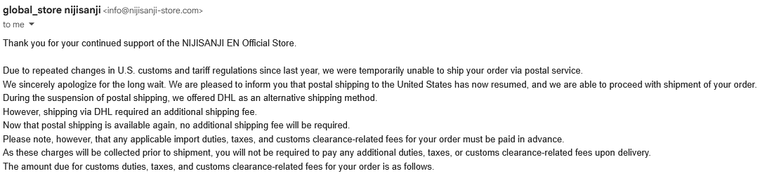teeeacups's tweet photo. niji en store is resuming us shipment!!!!! https://t.co/EGE6R9MjZi