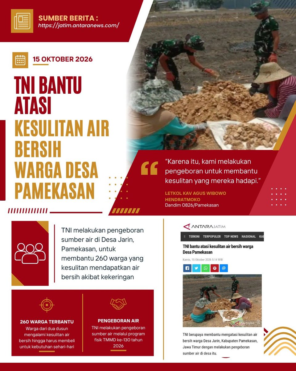 KevinLaksazo's tweet photo. Tidak ada pengorbanan yang percuma bila dilakukan untuk rakyat. Tiap langkah tentara di pelosok ikut menjaga negeri ini tetap aman dan bersatu.

BANTU TANPA LELAH https://t.co/tln1XYVJdI