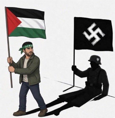 Toekijken's tweet photo. En er zijn nog vele andere redenen om deze Arabische nazivlag te verbieden! #HamaSS #StandWithIsrael #7oktober #stopislam https://t.co/fY2FudexXy