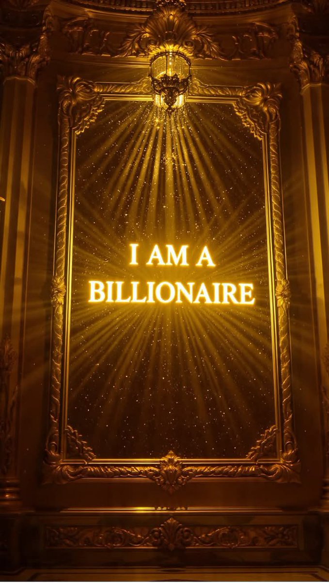 Moneyaligns's tweet photo. I AM A BILLIONAIRE! https://t.co/IL8HHgchfz