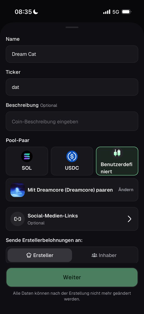 DonnieDarkETH's tweet photo. i have thought of a fun way to give away some supply,
launch a coin on pumpfun paired to $dreamcore , and the dev of the best coin will receive 10m tokens
Make sure to keep it organic and actually do something for it, i will personally ape some i like.
Happy launching https://t.co/fjyiJRD7a4