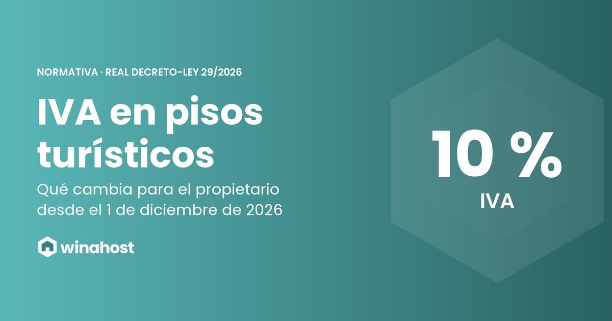 GGF_VNG's tweet photo. IVA del 10 % en pisos turísticos: qué cambia para el propietario
https://t.co/EaBvqQPurW #AsesoriaFiscal #Contabilidad #Impuestos #VNG #SITGES #CUBELLES #SANTPERE #AsesoriaLegal #Derecho #AsesorLegal #Laboral @LEXIONABOGADOS #AEAT #JURISPRUDENCIA https://t.co/ie1VCsoxCw