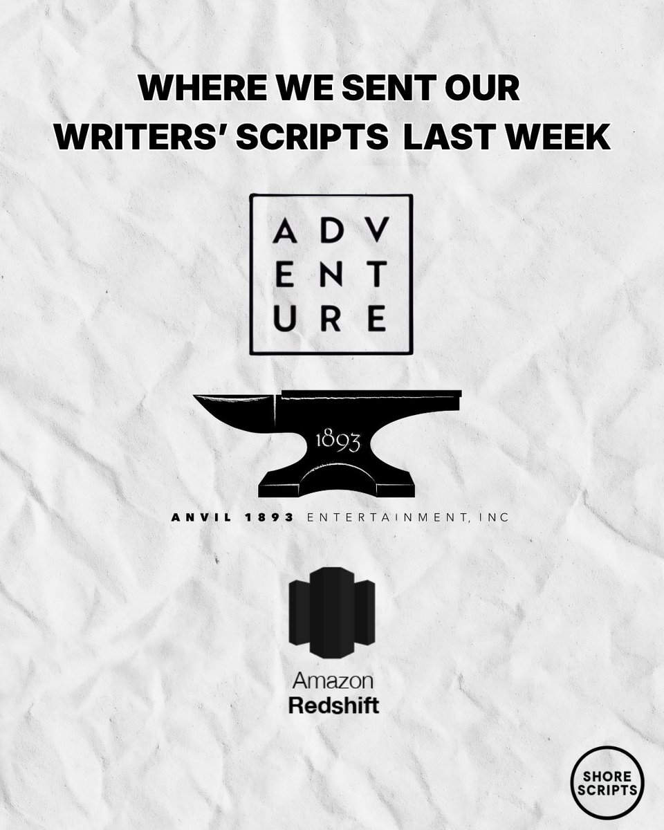 ShoreScripts's tweet photo. Here’s a look at where our writers’ scripts landed last week as we keep getting their stories out there. #writerdevelopment #screenwriting #screenplay https://t.co/hxQjO8Ir1k