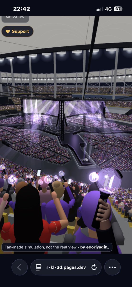 whuxiw's tweet photo. HELP RT 
WTS BTS ARIRANG IN KL 🇲🇾

🏷️ Day 1 Cat 6 - 310B  (1x)
🏷️ Day 2 Cat 1 - C11 (1x)

- original price + go live fees
- helping my friend sell her ticket
- price can nego 
- anything just dm

serious buyer only ‼️

#BTSinKL #BTS_WORLDTOUR_ARİRANG 
#pasarBTS 

view for ref 👇🏻 https://t.co/fFHP7cRoQg