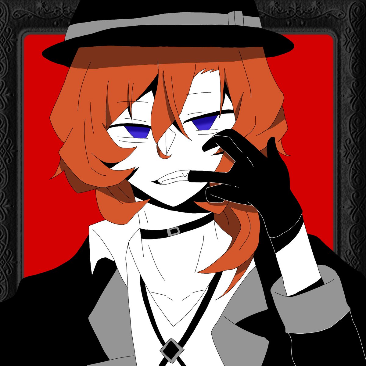 nifyv_v2's tweet photo. ※曲パロ 🎩

⟡.·♔┈┈┈┈┈┈┈┈┈┈┈

              歯をむき出して

┈┈┈┈┈┈┈┈┈┈┈♔⟡.·

 #文スト  #BSD https://t.co/NMg0xft1QN