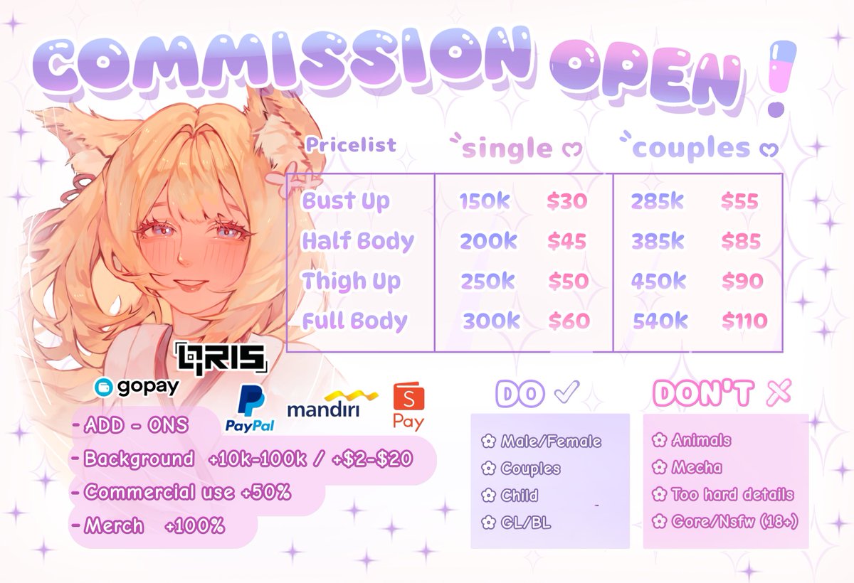 sshoyyyysche's tweet photo. ✦ COMMISSIONS OPEN ✦

hello! my art commissions are officially open, and I'm now accepting new clients!

feel free to DM me if you're interested or have any questions about my commissions. ♡ check my profile for more samples!

♡ &amp; ↺ are greatly appreciated! https://t.co/JssbJOnJ86