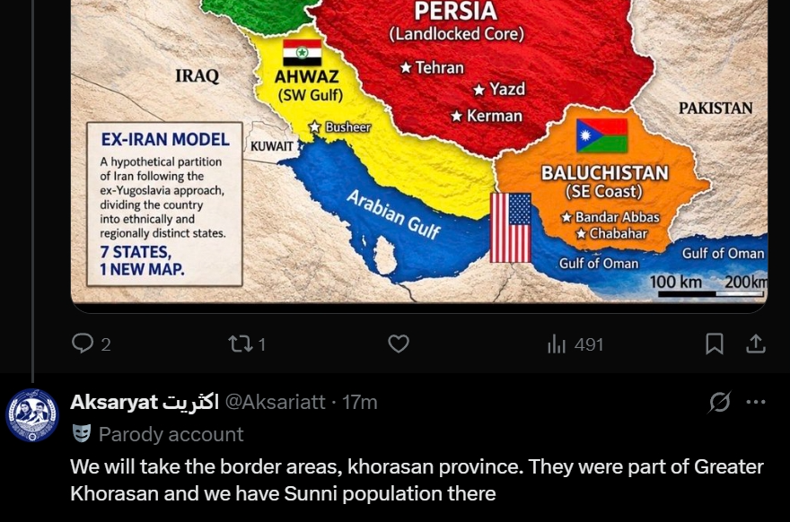 Boxreha03's tweet photo. وقتی میگیم برای افغانیِ تاجیک اکلیل نرینید که در دشمنی با ایرا�� از پشتونها هم بدترن یعنی این 
از الان برای ��ودش برنامه چیده اوضاع ایران خراب شد خراسان ایران جدا کنه چون اونجا سنی هست 
حتی یه افغانی نباید تو این کشور بمونه از هزاره گرفته تا این تاجیک های نکبت و بقیه نئاندرتال ها https://t.co/gHpSIxVR7t