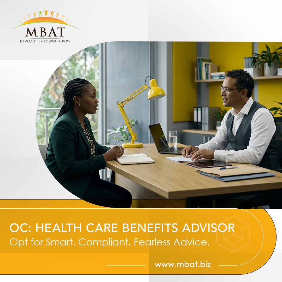 MBATLD's tweet photo. Members comparing medical schemes deserve advisors who know the regulations as well as the products. The Health Care Benefits Advisor certificate (NQF 5) builds that expertise. https://t.co/cQUlJAFr1C
#HealthCareBenefits #Qualification #MedicalSchemes #ProfessionalDev #QCTO https://t.co/eF5bnuQLK6