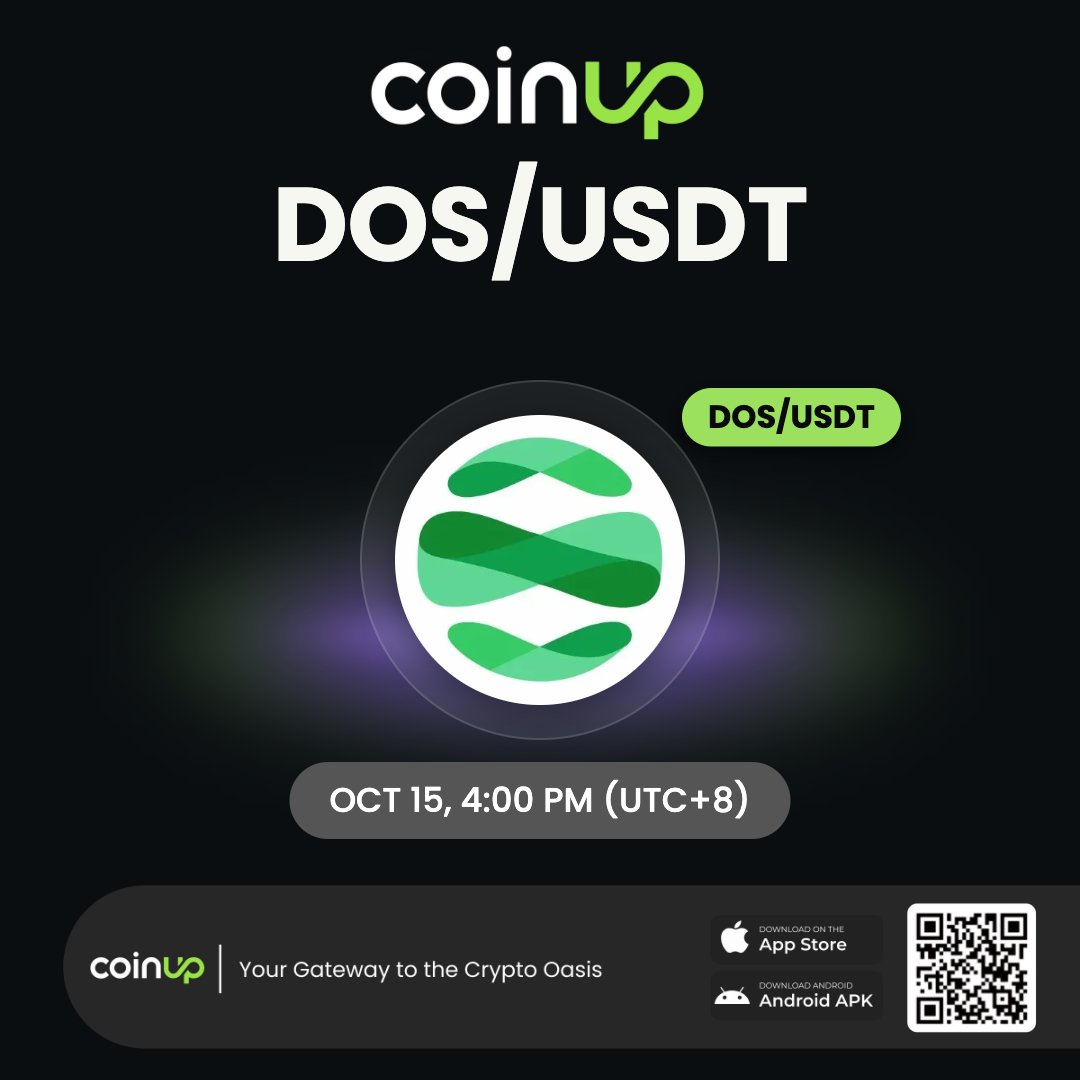CoinUpOfficials's tweet photo. 🚀 ethereum:0x951f086a127e280724fd93ccc543f65065afeb5e Is Now Listing n CoinUp!
CT/USDT spot trading opens soon. Get ready!

🔹 Trading Pair: CT/USDT
🔹 Listing Time: Oct 14, 4:00 PM (UTC+8)
🔹 Trade Now: https://t.co/QzXgwdX6Dn
🔹 Details: https://t.co/yNP4oSHqqK https://t.co/Y4Vr8O5gHU
