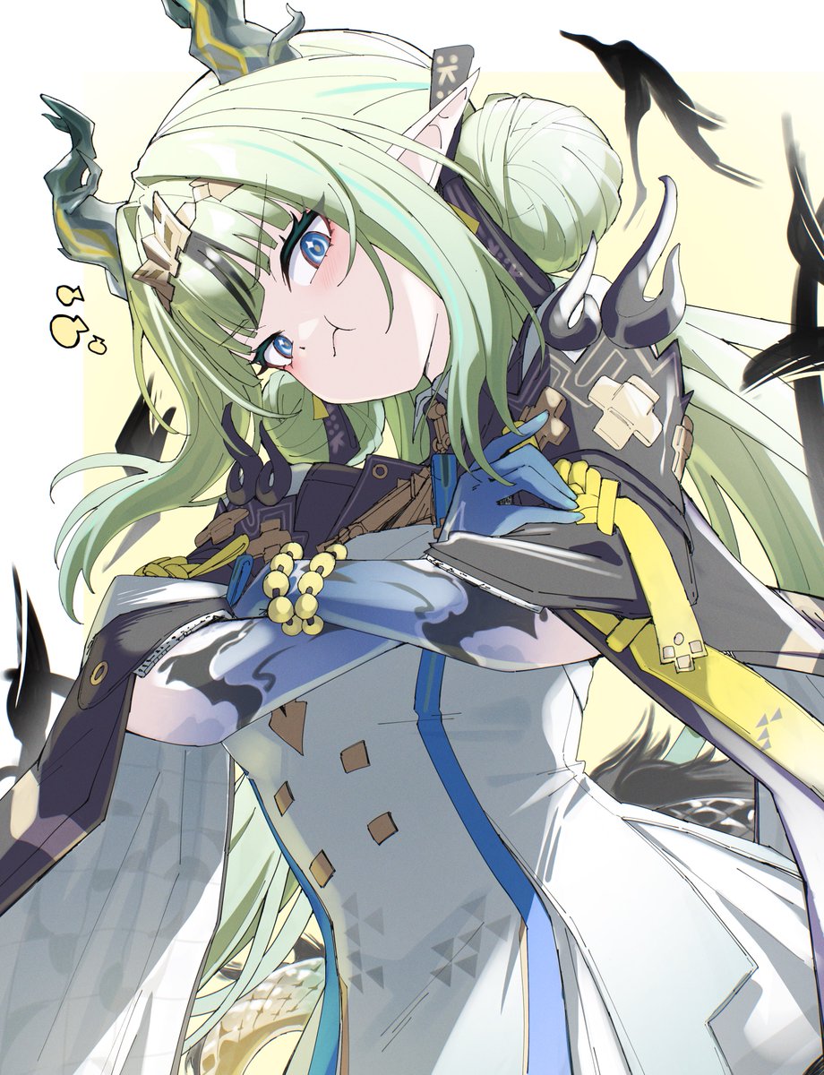 asirisenpai's tweet photo. Hmph!

#ArknightsEndfield #InkSanctuary https://t.co/V5qIiTzlaN