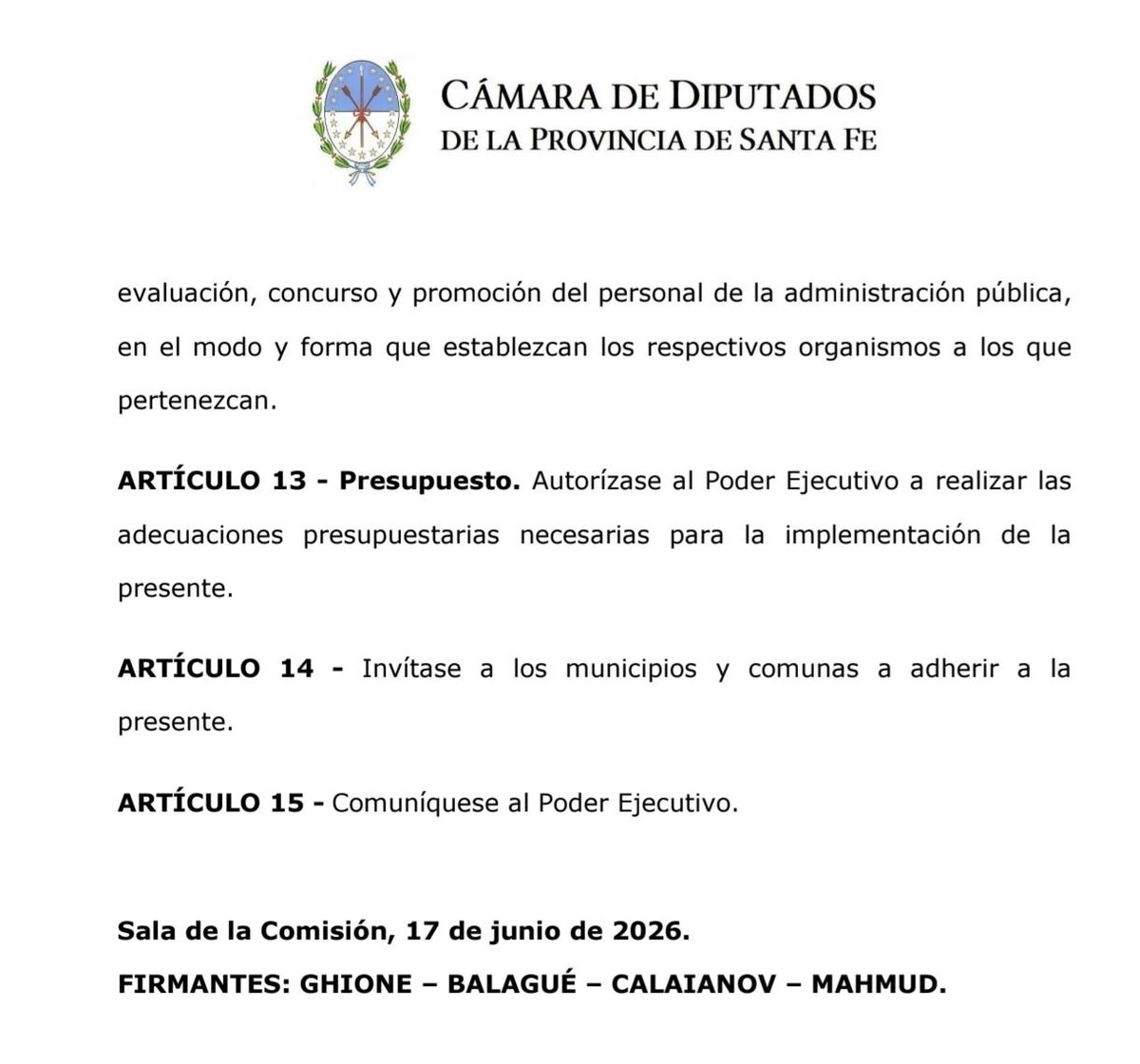Malfesi's tweet photo. Hoy se trataría en la Cámara de Diputados de Santa Fe un proyecto para OBLIGAR a todos los agentes públicos a realizar un curso sobre "Derechos Humanos y Democracia". Proyecto presentado por un aliado de ultraizquierda de Pullaro.

Este curso no solo impondrá la memoria parcial que la izquierda busca instalar desde hace años, sino que además establece puntajes para la promoción del personal público.
Es decir: si coincidís con esa versión sesgada e ideológica de la historia, tenés beneficios en tu carrera.

¿Usted promueve esta agenda, señor gobernador @maxipullaro?
