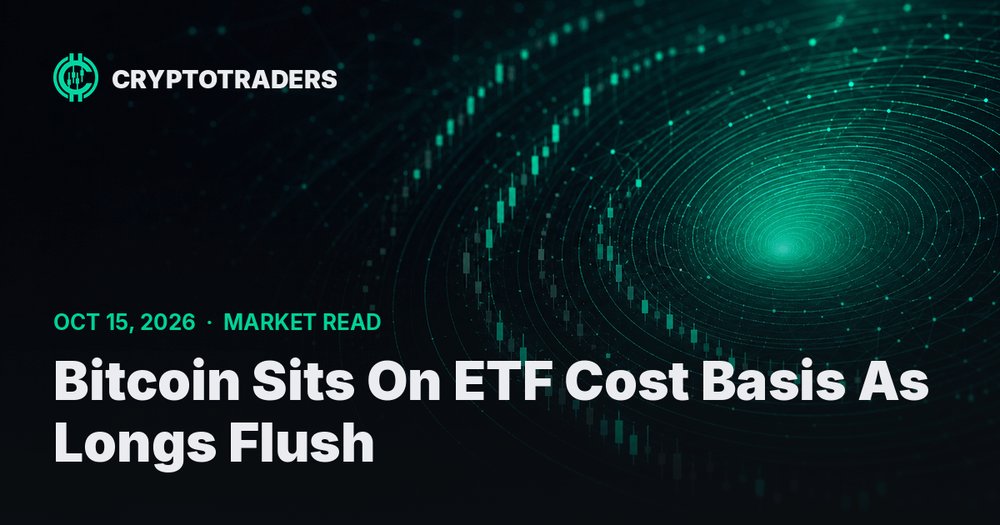 jodezXBT's tweet photo. $BTC is pinned on the ETF cost basis near $81.5K, and Glassnode flags a fat long-liquidation cluster sitting just underneath it. Two clean holds so far, but shorts stacked above $85K need a squeeze to pay. I expect that support to give first. https://t.co/2hABAtQ7fs