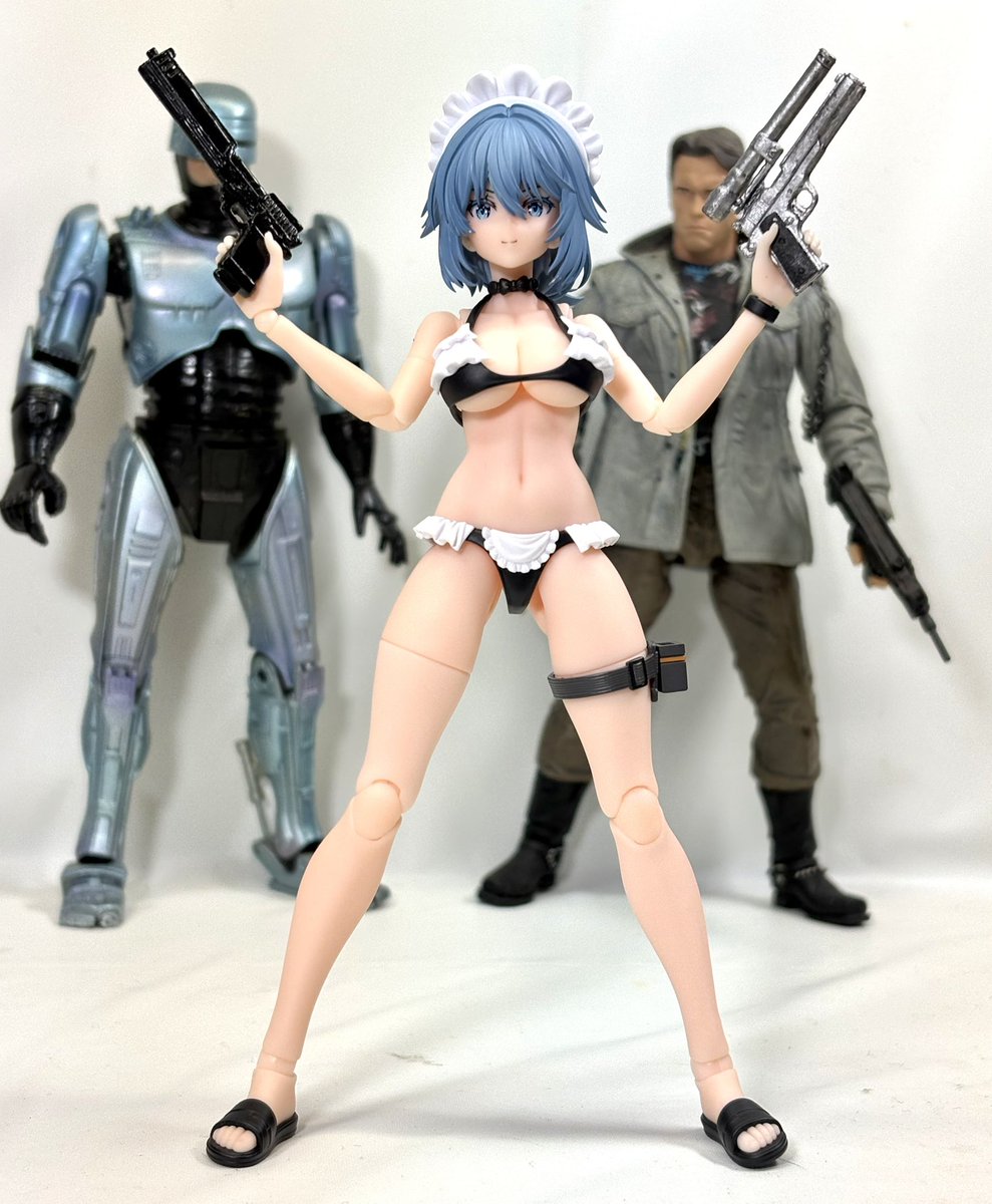 RAVEUP_HARRY's tweet photo. 7インチフィギュアの火器なら結構あるぜ？w https://t.co/GXHA55JKEV