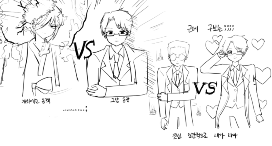 yago1617277's tweet photo. 이상 정실 대결 (내 그림 아님) https://t.co/zq8OLIhNi5