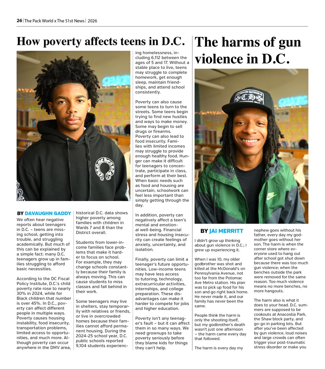 Phil_Lewis_'s tweet photo. DC! On your commute today, please support our Eastern High School journalism students who wrote op-eds for an “Express” print project.

You can pick up a free print copy TODAY across all 8 wards! @51stnews @WABJDC https://t.co/4sTJkNZPZ1