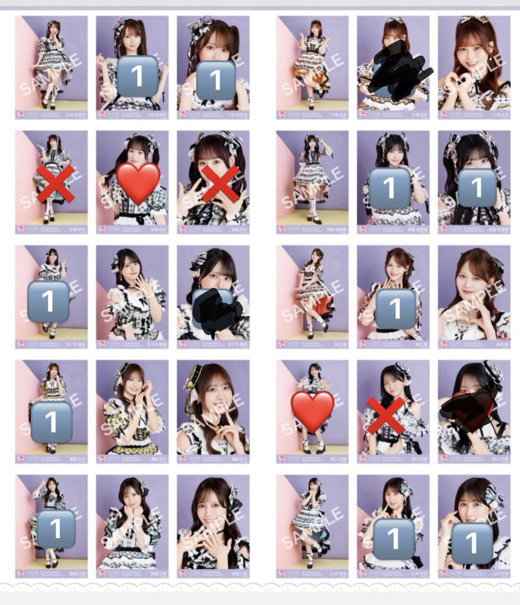 cinnamon_a10's tweet photo. イコラブ トレ トレード 交換 9周年 闇堕ち 8周年ツアー衣装
譲🔢 (生写真、IDフォト、4カット)
求❤️ 野口 音嶋 

本日手渡しまたは郵送
レート考慮お願いいたします
検索からでもお気軽にお声掛けお声がけください🙇‍♀️ https://t.co/Ya0UyirMK0