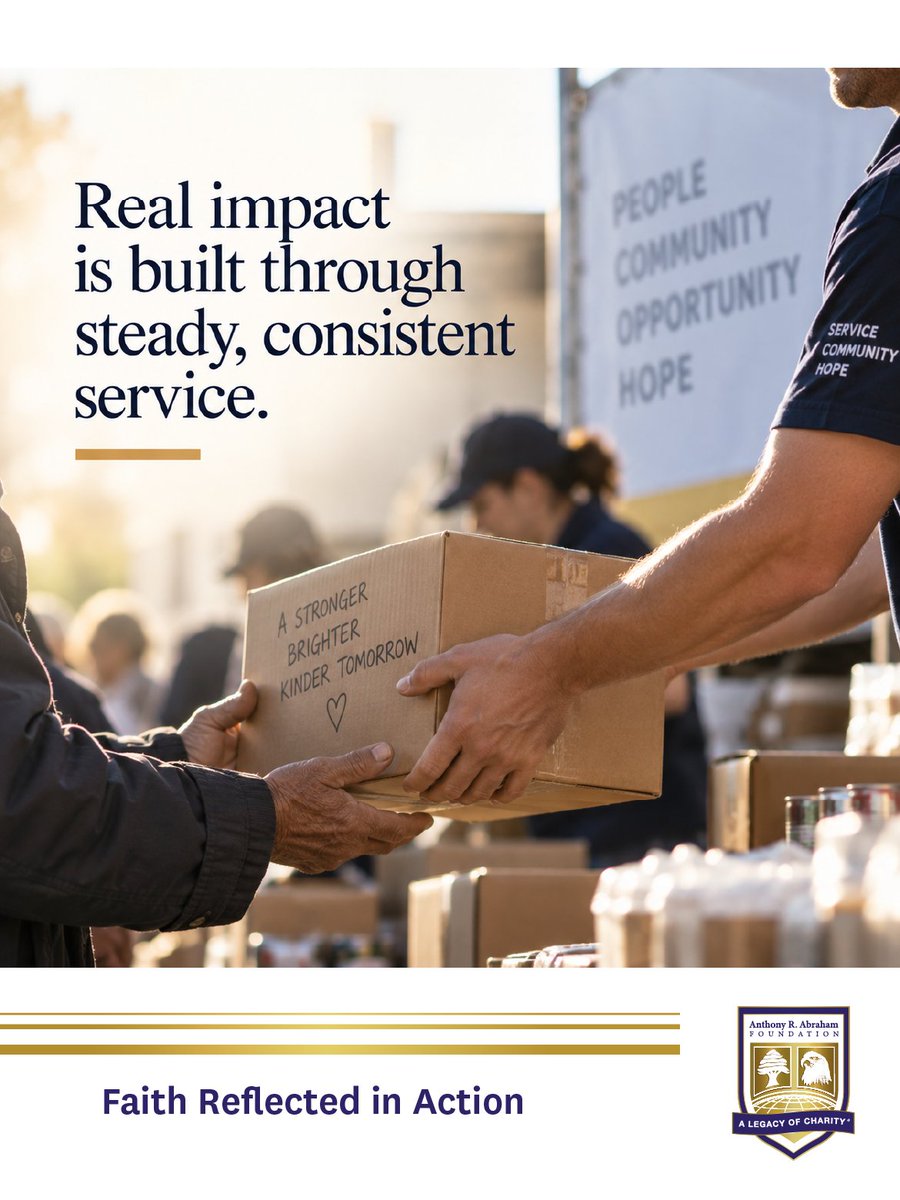 ARAFCHAIRMAN's tweet photo. Faith finds its purpose in action. We remain committed to quiet, steady service that lifts up individuals and strengthens communities. #FaithInAction #ServiceAboveSelf #ARAFoundation https://t.co/RXENyUaE3k