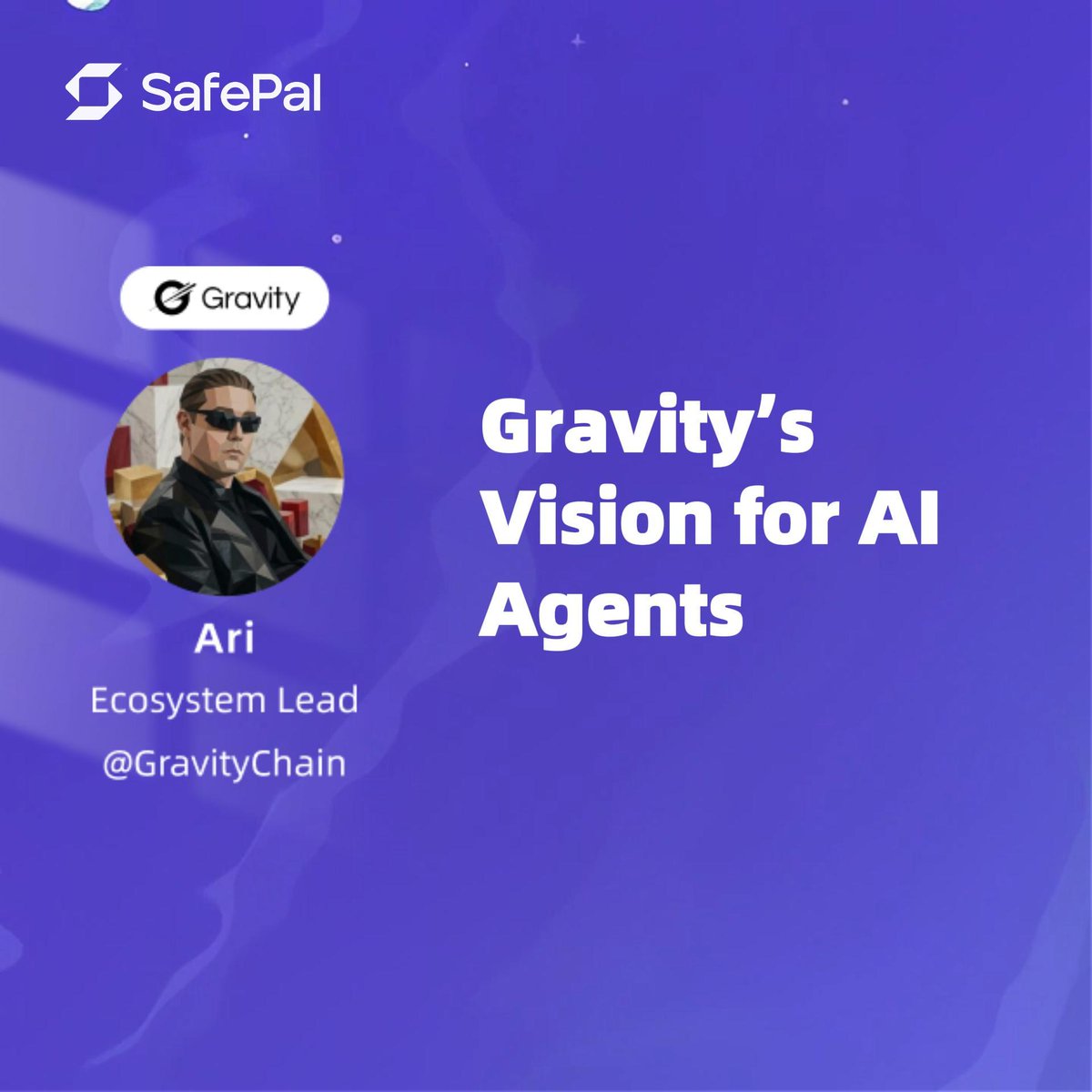 SafePal's tweet photo. Are we entering the era of AI agents?

Ari, the Ecosystem Lead @GravityChain shared their vision for the future of AI agents and how they could shape the next chapter of Web3👇 https://t.co/lo2wkY53sS