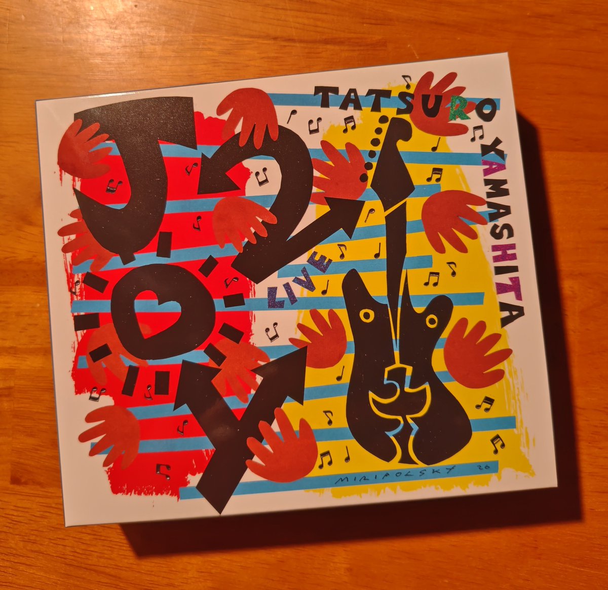 mmm_sky09's tweet photo. 「JOY2」山下達郎　ワーナーミュージック・ジャパン

前作「JOY」から37年ぶりのライブアルバム。
伊藤広規さんのベースが唸るBOMBER〜SILENT SCREAMER、痺れる♫

#山下達郎 https://t.co/Sd2Ed7vr9D