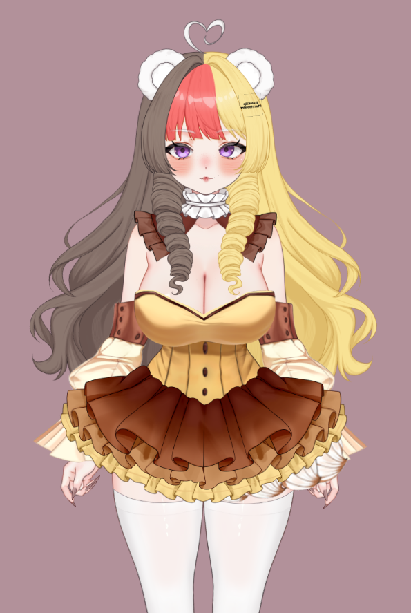 exe_Rotten_exe's tweet photo. 👁️🎀 Another WIP for my client: Chiffonkisses 🎀👁️

Should be finishing this cutie off tomorrow fingers crossed...

#vtuber #vtubing #midnightmodel #moshiemodel #midnightretexture #midnightmoshie #vgencomm #vgen #artist https://t.co/1D1e9PZM2u