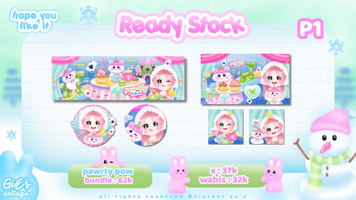 clntent's tweet photo. help retweet please? timakaaci!

hai GiE bawa sticker pack, layout x dan wabis chibi lagiw
❄️ untuk stiker free retext all
❄️ layout bisa take terpisah/diskon bundle
❄️ kode &amp; prici di gambar
❄️ jemput wajib sebut kode

silakan wea kalo mw fastrep di bio 😽🩷, mari jajaaankk https://t.co/l9kfBLUUt9
