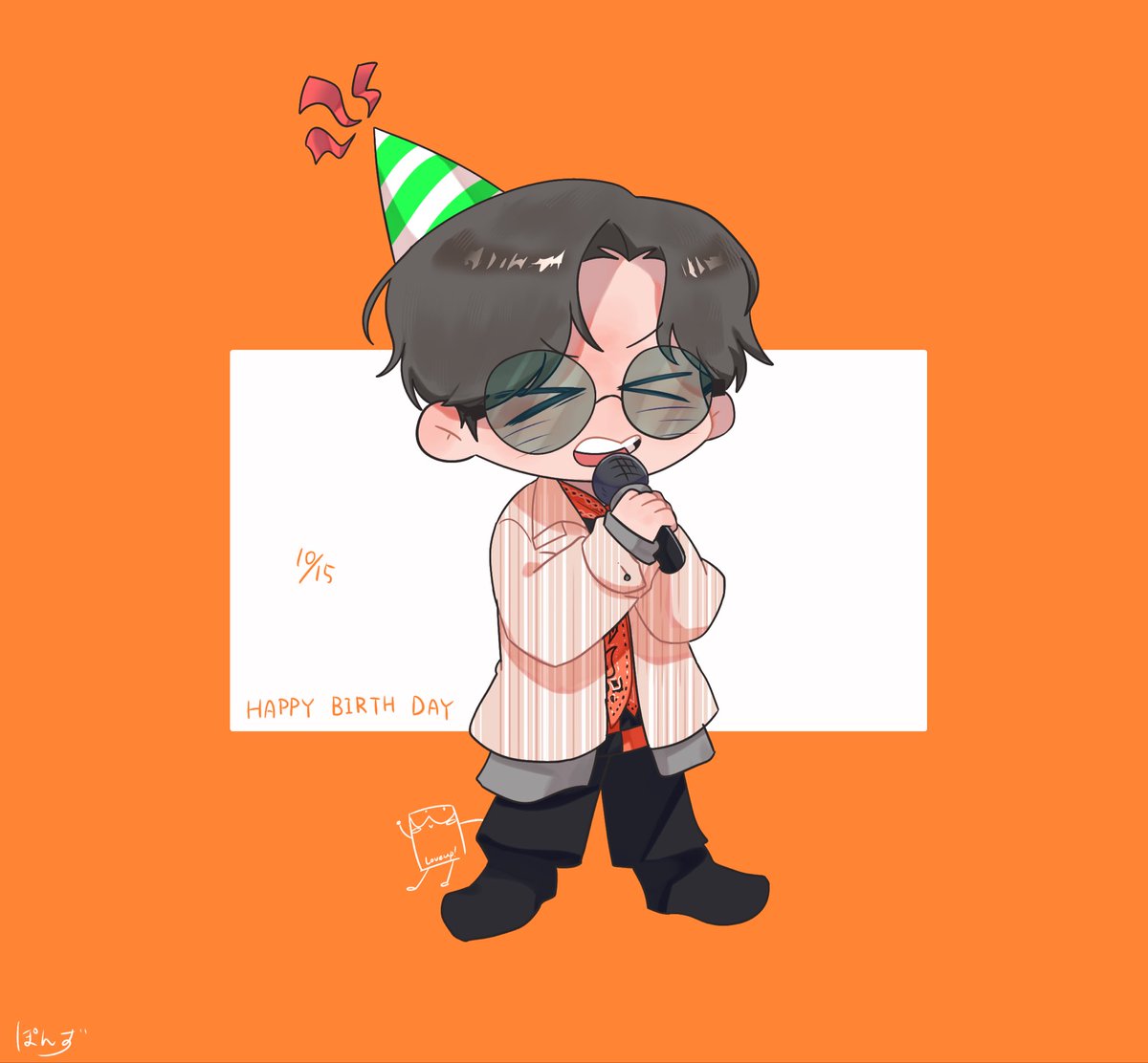 Ponzun3gj's tweet photo. 🧡揃った🧡
お二人ともハッピーな52歳をお過ごしください…🫶💞 https://t.co/qowrPlIFZt