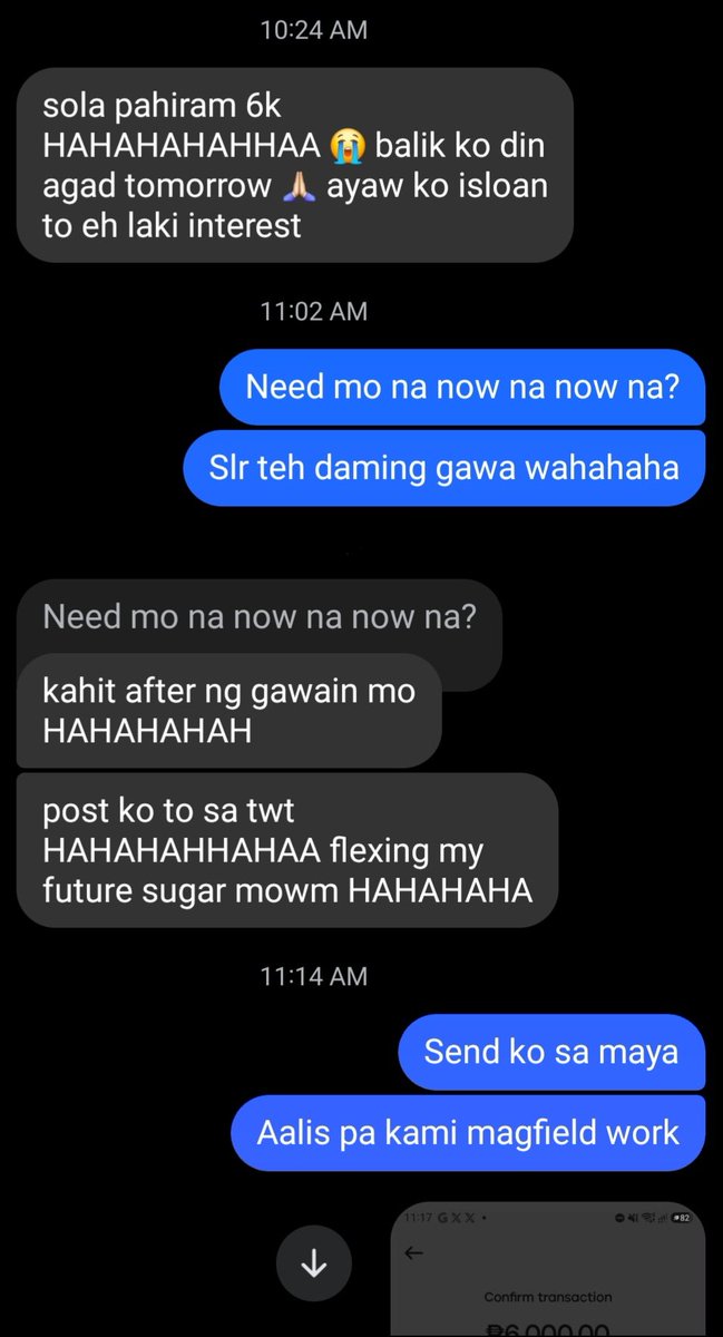 solanathekidult's tweet photo. Exposing @imafan_too_ac  ‼️

Grabe ang hirap na talaga magtiwala sa panahon ngayon. Nagpakilala ka talaga sa halagang 6k? Lagi naman kita pinapahiram pag may kailangan ka. Pinagkatiwalaan kita hindi na nga ako nagtatanong kung para saan yung mga hinihiram mo sakin eh. Kasi alam ko ibabalik mo rin naman pero bakit ganto ginawa mo ngayon? 🙃
