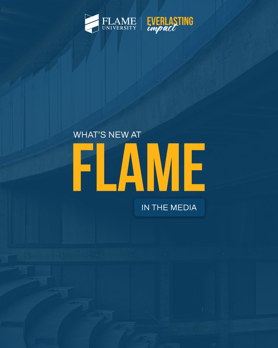 FLAMEUniversity's tweet photo. From demographic change to environmental risks, FLAME faculty share their perspectives on issues shaping society and public policy.

In this edition of What’s New at FLAME: In the Media, Dr. Divya Balan discusses Kerala’s ageing population and its implications for elder care and social protection in The New Indian Express, while Prof. Anjal Prakash examines how changing winter patterns affect water security, agriculture, and biodiversity in BW Sustainability World.

To know more, please visit the following links:

https://t.co/Poi6bhtPwF

https://t.co/jiOZTzgpbf