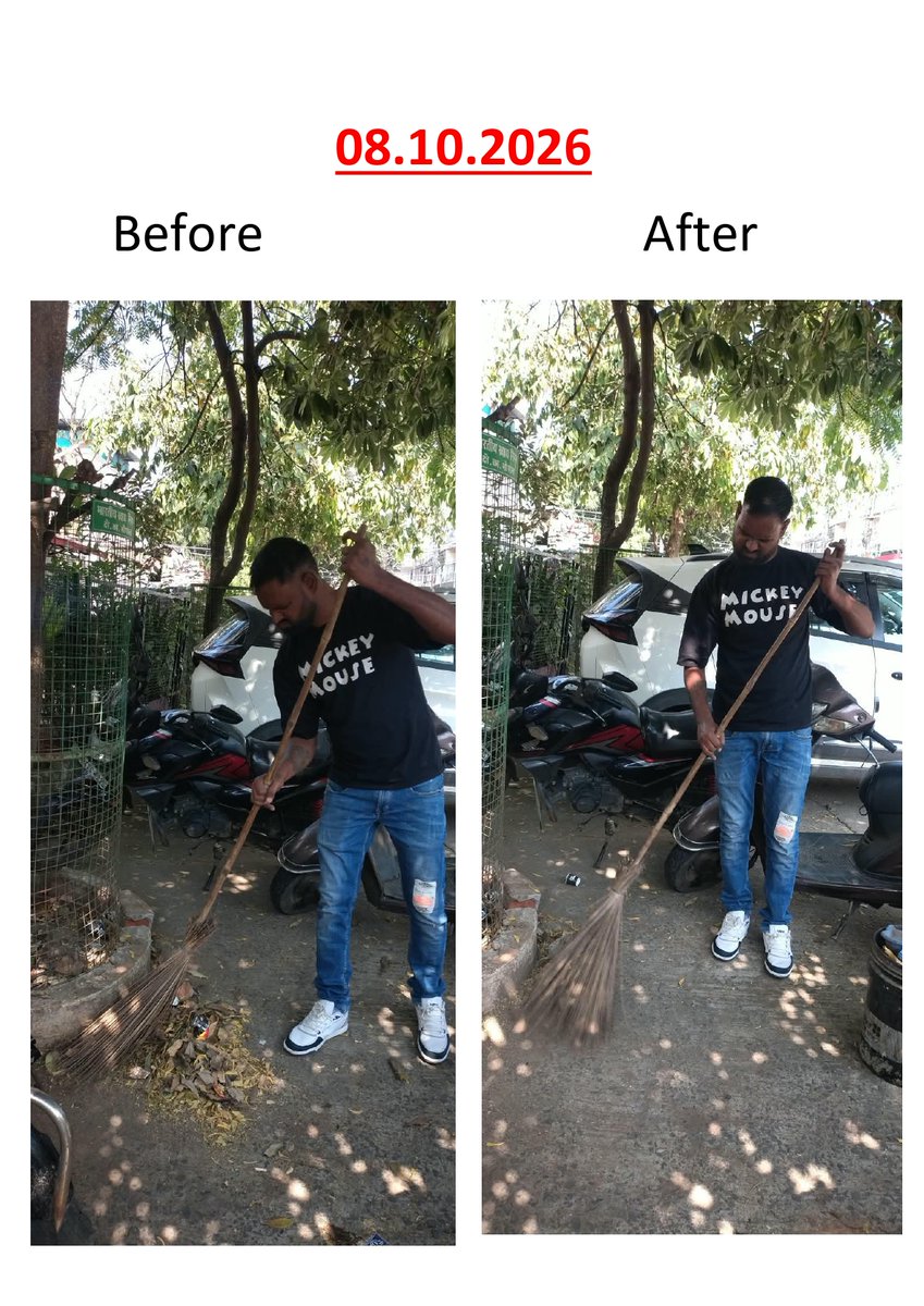 FciBhopal's tweet photo. विशेष स्वच्छता अभियान 6 के अंतर्गत दिनांक 08 .10.2026 को भारतीय खाद्य निगम क्षेत्रीय कार्यालय भोपाल के परिसर में साफ सफाई की गई | https://t.co/R91DjCnzPJ