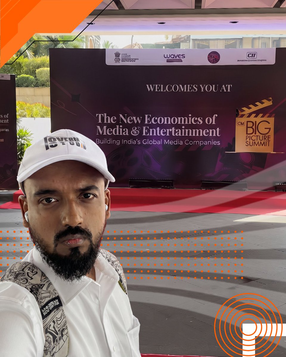 OvermanStudio's tweet photo. At the  CII Media &amp; Entertainment  CII Big Picture Summit 2026, Global Investor Meet, and Indian Digital Gaming Society - IDGS AGM in Mumbai! 🚀

Representing The Overman Studio, connecting with  founders, filmmakers and investors, new opportunities🎬🤝
#CIIBigPictureSummit https://t.co/V2kQZp2rSD