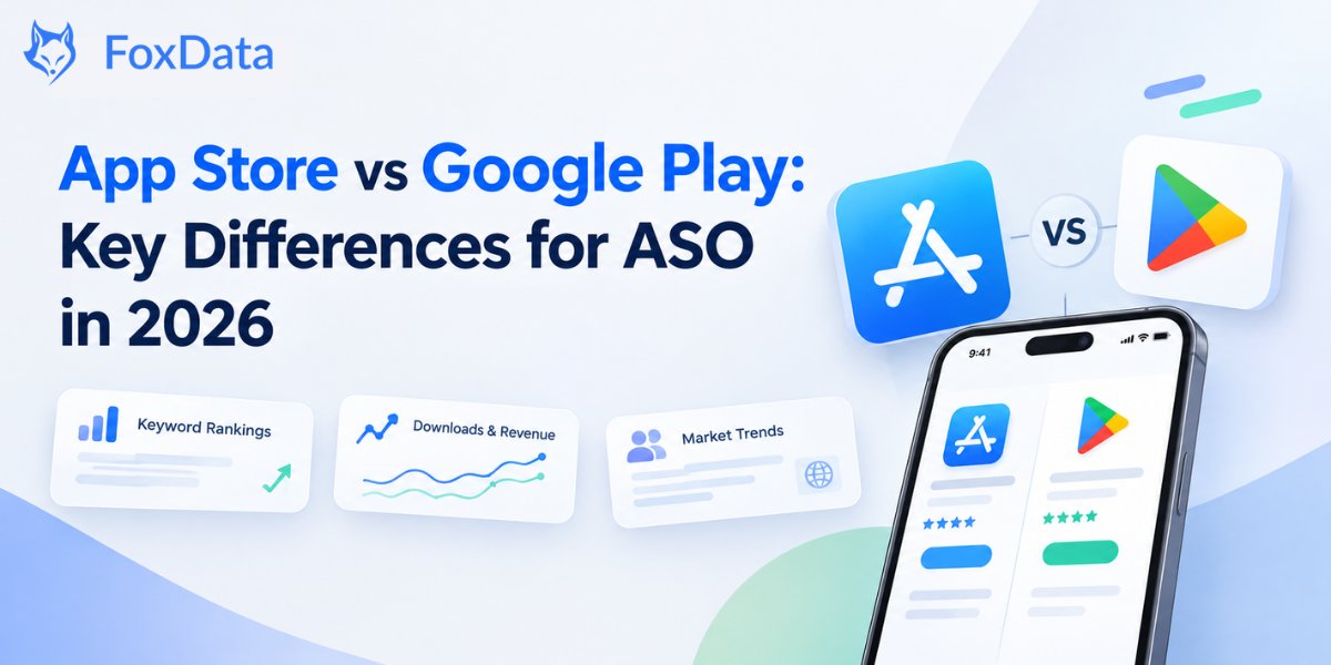 foxdata_com's tweet photo. Your App Store keywords won’t rank on Google Play.

Apple: a hidden 100-character keyword field.
Google: no keyword field. It reads your listing like a web page.

Same app. Two different search engines. https://t.co/SA0BXYE4EA